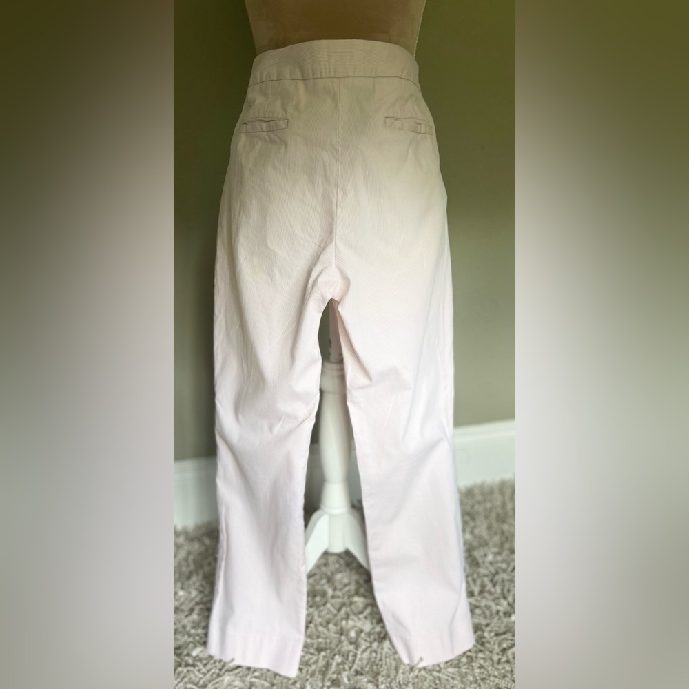 Brooks Brothers Pink/ white striped summer pants - Picture 3 of 11